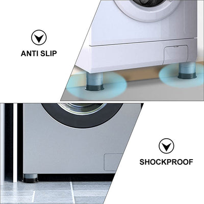 Vibration Isolation Damper Shock Pad Adjustable Feet for Washing Machine anti slip
