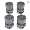 Vibration Isolation Damper Shock Pad Adjustable Feet for Washing Machine grey
