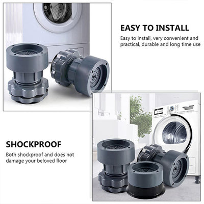 Vibration Isolation Damper Shock Pad Adjustable Feet for Washing Machine shock proof