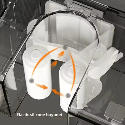 Wall- Mounted Mop Clip Hook Punch-Free Mop Rack Storage Broomstick Brush Mount Organizer durable Versatile Storage Qatar