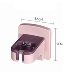 Wall mount hair dryer holder with sleek design for organized bathroom storage and easy access to your hair dryer Qatar