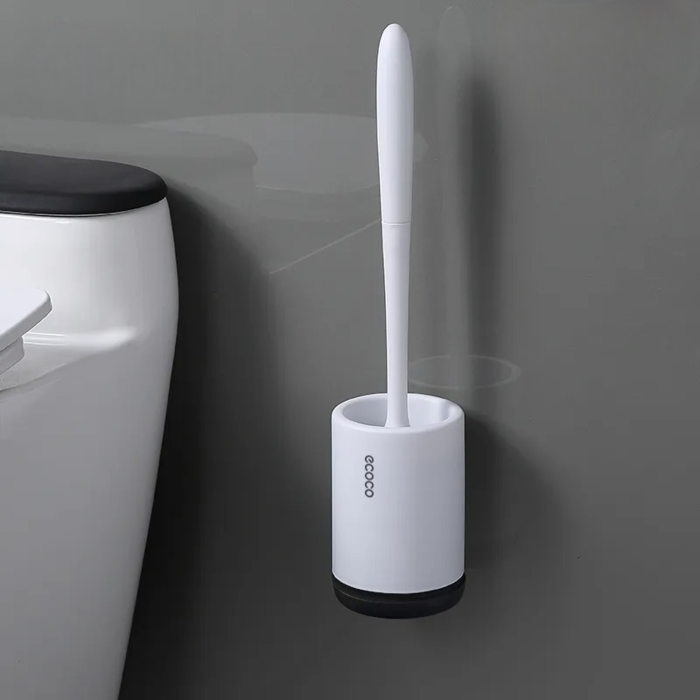 Wall Mounted Toilet Brush and Holder Set Toilet Bowl Brush For Bathroom durable