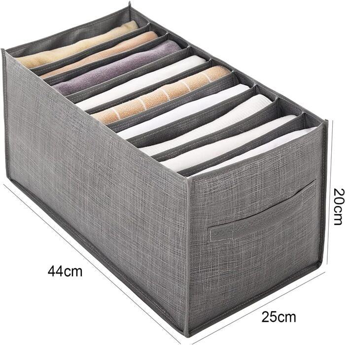 Wardrobe Storage Organizer, Versatile Foldable Storage Box for Clothes dimensions