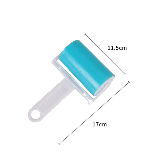 Washable Reusable Gel Lint Roller,Handheld TPR Gel Lint Roller with Cover, Lint Sticky Picker convenient dimensions