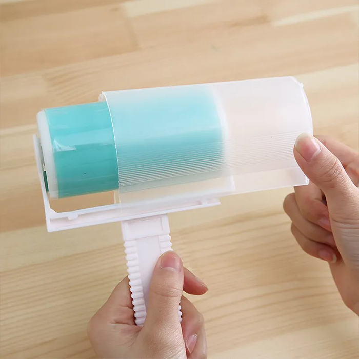 Washable Reusable Gel Lint Roller,Handheld TPR Gel Lint Roller with Cover, Lint Sticky Picker eco friendly