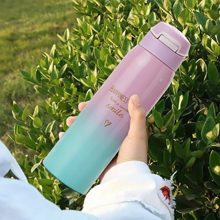 Stylish water cup vacuum insulated water bottle keeps drinks hot or cold, Homesouq Qatar