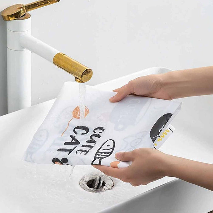 Waterproof Dust Proof Printed Fridge Top Cover with Storage Bag washable