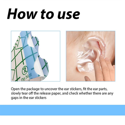 Waterproof Ear Protector Caps - Ear Protection Stickers for Baby and Adult its uses