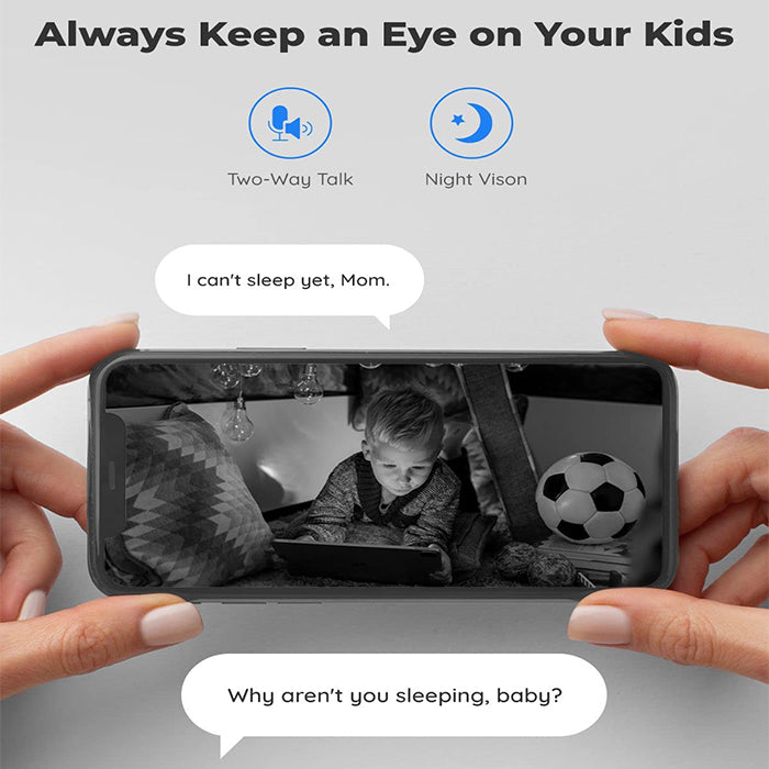 Modern wifi camera used as a security camera with CCTV night vision, Homesouq Qatar
