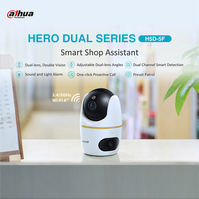 Indoor smart camera with wifi security camera and CCTV night monitoring, Homesouq Qatar