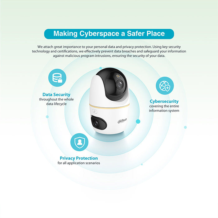 Modern wifi smart camera indoor security camera with clear CCTV view, Homesouq Qatar