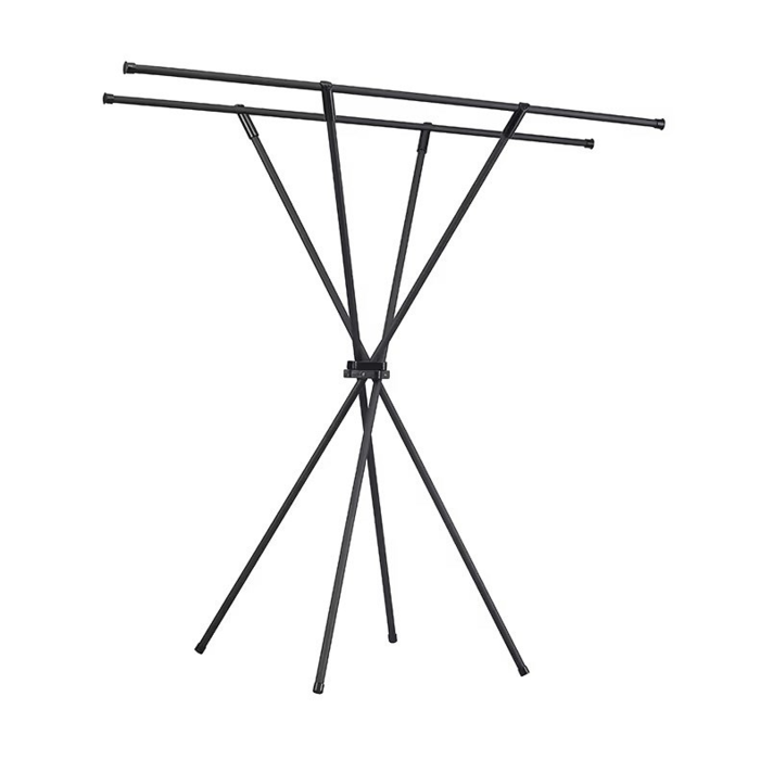 Sturdy foldable clothes drying rack for home use