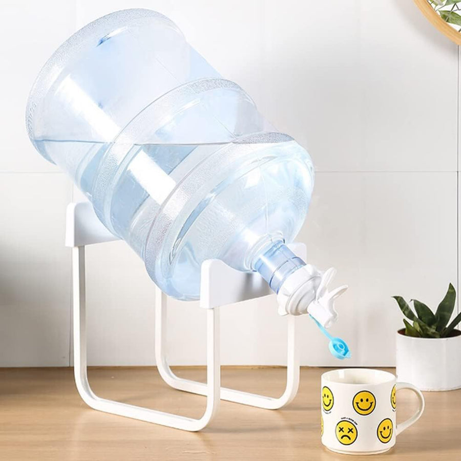 portable stainless steel water bottle jug dispenser stand