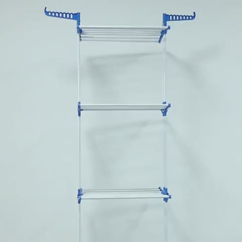 Folding Double Supported 3 Layer Cloth Drying Stand Laundry Dryer