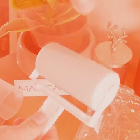 Washable Reusable Gel Lint Roller,Handheld TPR Gel Lint Roller with Cover, Lint Sticky Picker convenient 