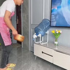 Detachable Cap Portable Stainless Steel Water Bottle Dispenser Stand For Indoor Outdoor