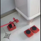 Furniture Mover Tool Set - Furniture Transport Lifter Heavy Duty 4 Wheeled Mover Roller
