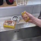 Adhesive Sponge Holder for Kitchen Sink, Stainless Steel Scrubber Hanger Caddy Accessories Storage Rack Stand 