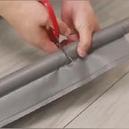 Door Seam Bottom Sealing Guard Strip, Door Gap Filler, Gap Cover Sealer 
