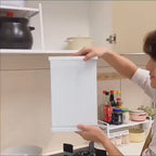 Expandable Kitchen Storage Rack, Cabinet Insert For Kitchen Cupboard, Countertop Storage Organizer