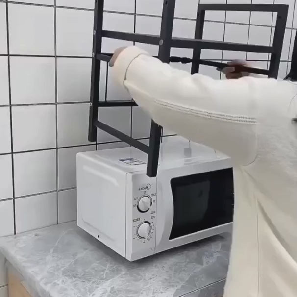 1 Tier Extendable Microwave Oven Rack Qatar