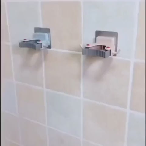 Light Weight Wall Mount Mop Holder For Mop Broom For Bathroom