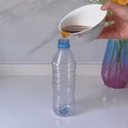 Set of 2 Silicone Collapsible Portable Funnel Kitchen Folding Funnels Hopper Tool for Transferring Liquid Powder Cooking Tools for Pouring Oil, Sauce, Water, Juice.